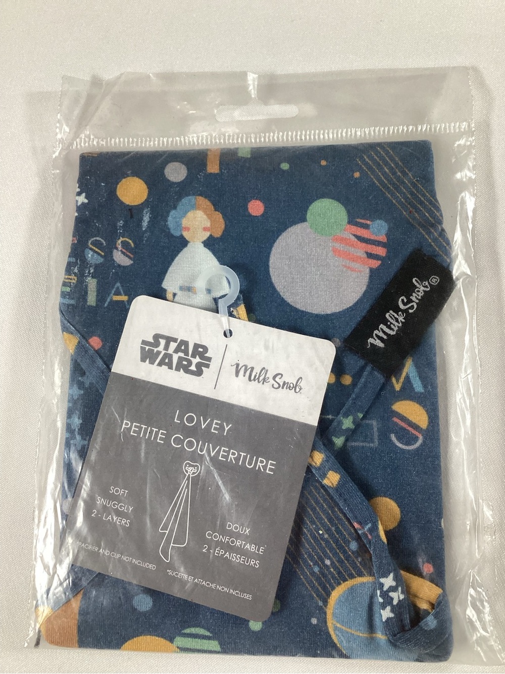 Milk Snob Star Wars Baby Lovey Blanket Space Print – New